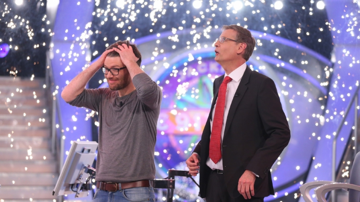 Moritz Eckert hat beim Jackpot-Spezial von G&uuml;nther Jauchs WWM knapp 1 Million gewonnen. (Foto)