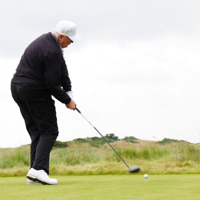 Eindringlinge bei Trumps Golfvergnügen - schwebte der Präsident in Gefahr?