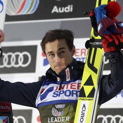 Stoch gewinnt 4. Springen - und zieht mit Hannawald gleich