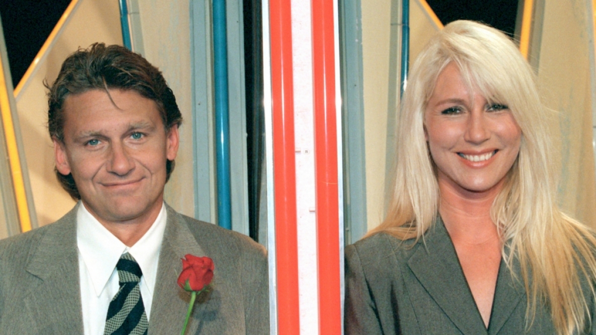 "Herzblatt"-Stimme Susi M&uuml;ller und Moderator Reinhard Fendrich, der die ARD-Flirtshow ab 1993 nach Rudi Carrell &uuml;bernahm. (Foto)