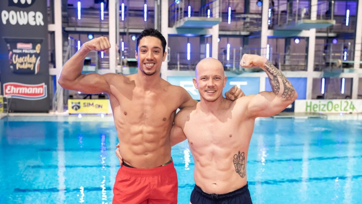 Ren&eacute; Casselly sicherte sich den Sieg beim "RTL Turmspringen" 2024. (Foto)