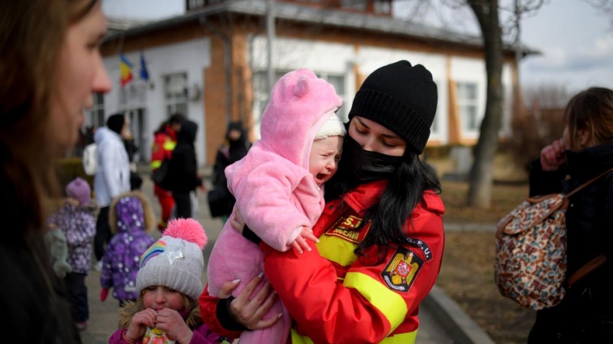Die Menschen in der Ukraine brauchen dringend Spenden. (Foto)