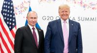 Donald Trump (rechts) traf unter anderem beim G-20-Gipfel im Jahr 2019 auf Wladimir Putin.