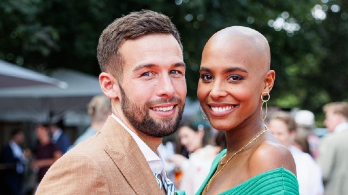 Jan Hoffmann und Ex-Bachelorette Sharon Battiste im August 2022. (Foto)