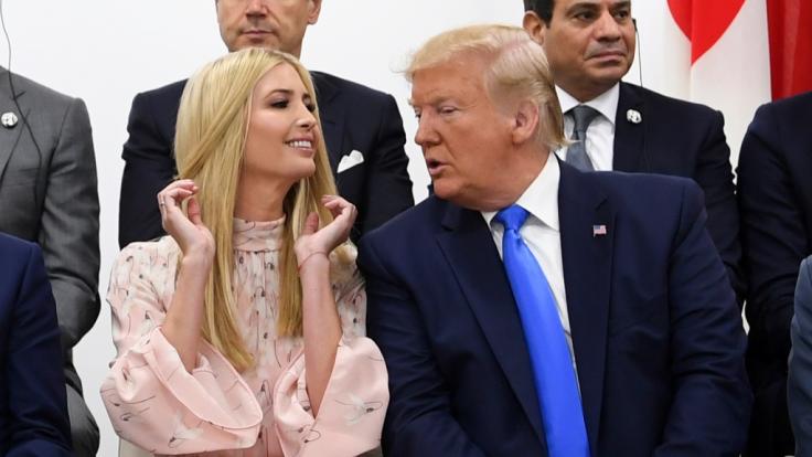 Donald und Ivanka Trumps Beziehung könnte laut Experten bald zerbrechen. (Foto)