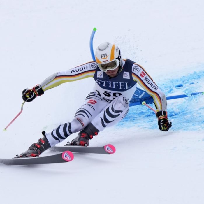 Lucas Braathen mit seiner erste Kristallkugel!