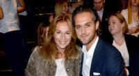 Caroline Beil und ihr Freund Philipp Sattler am 20.01.2015 bei der Mercedes-Benz Fashion Week in Berlin.