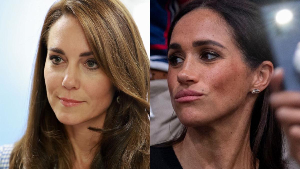 Sowohl Prinzessin Kate als auch Meghan Markle waren dieser Tage in den Royals-News vertreten. (Foto)