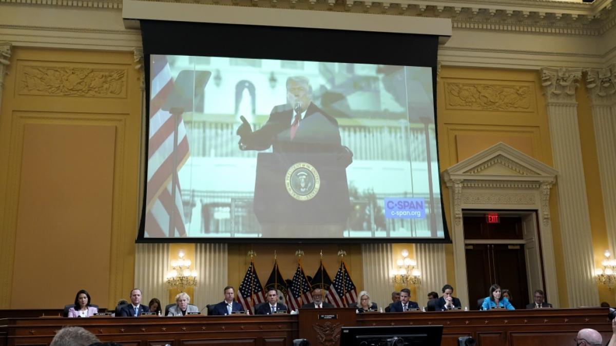Der Untersuchungsausschuss zum Sturm auf das US-Kapitol erhebt schwere Vorw&uuml;rfe gegen Donald Trump. (Foto)