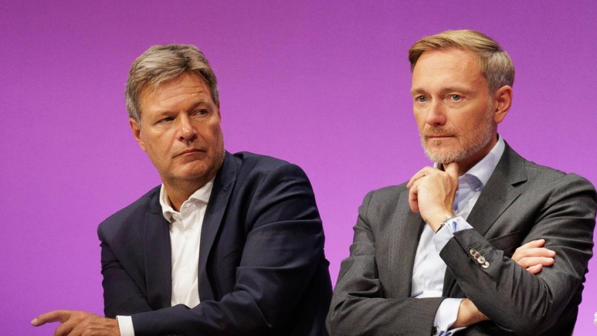 Christian Lindner keilt gegen den Wirtschaftsplan von Robert Habeck. (Foto)