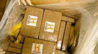In Valluhn, Mecklenburg-Vorpommern wurden hunderte Kilo Kokain in Obstkisten entdeckt.