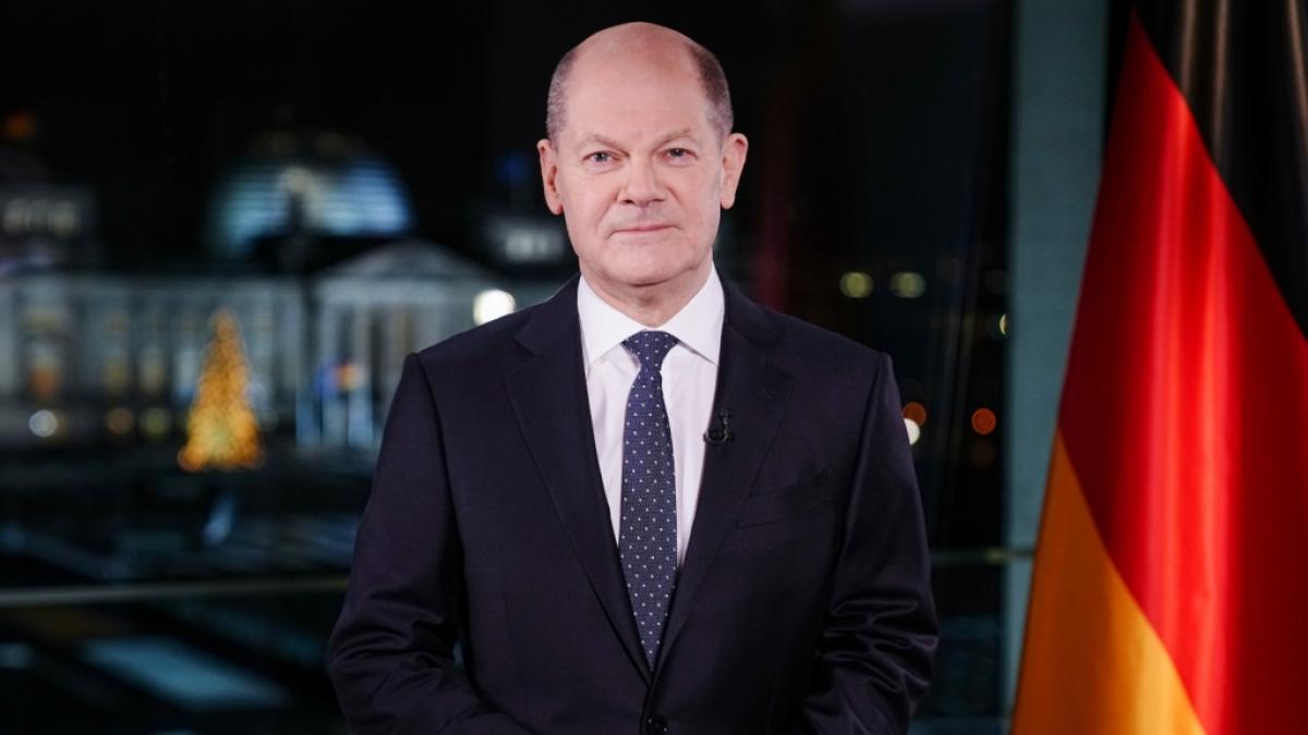 Auch zum Jahreswechsel 2023/24 wird Bundeskanzler Olaf Scholz seine Neujahrsansprache halten. (Foto)