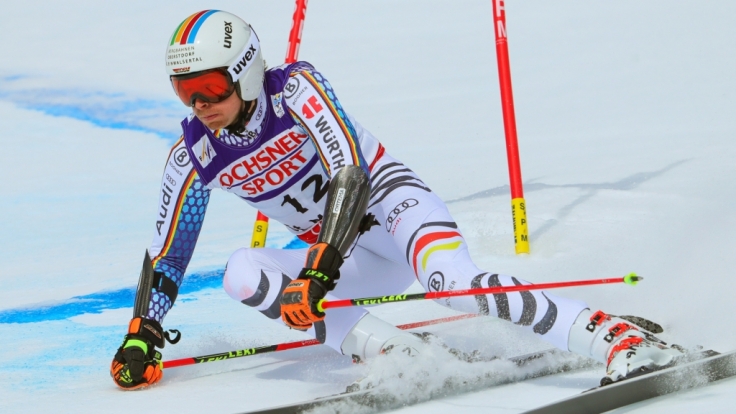 Stefan Luitz beim Riesenslalom.