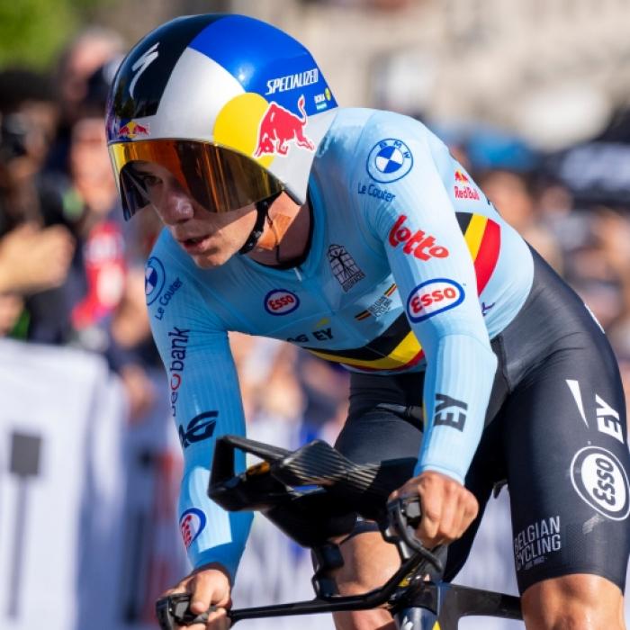 Wieder Evenepoel - wer holt heute den Sieg bei den Einzelzeitfahren?