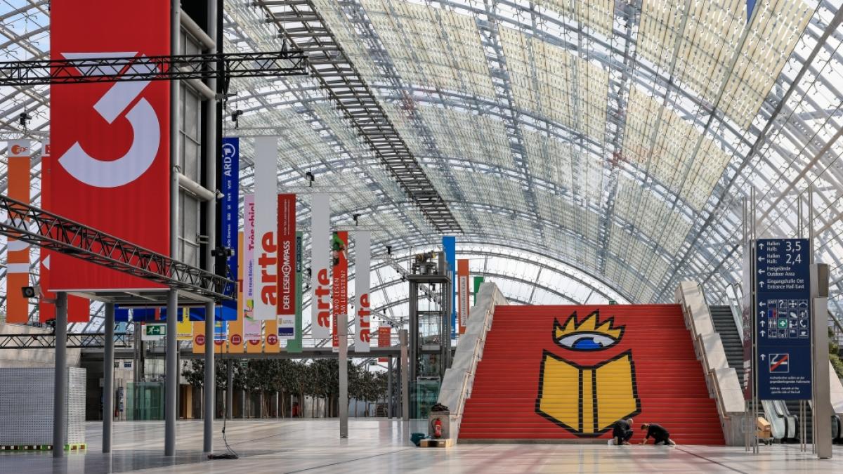 Die Vorbereitungen f&uuml;r die Leipziger Buchmesse 2023 laufen auf Hochtouren. (Foto)
