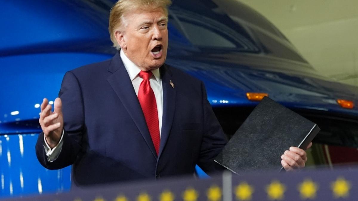Donald Trump konnte sich bei einer Attacke im Netz nur schwer z&uuml;geln.&nbsp; (Foto)
