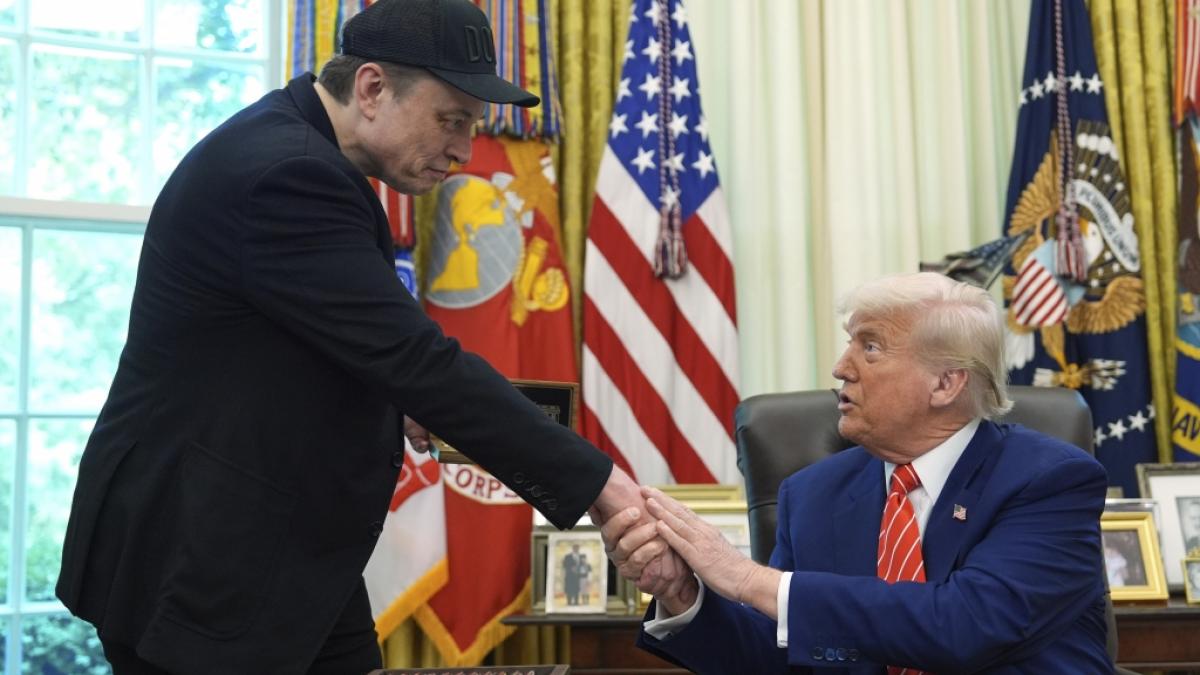 Nach diesen Szenen flogen die Fetzen: Donald Trump und Elon Musk d&uuml;rften nach dem gro&szlig;en Knall keine Freunde mehr werden. (Foto)