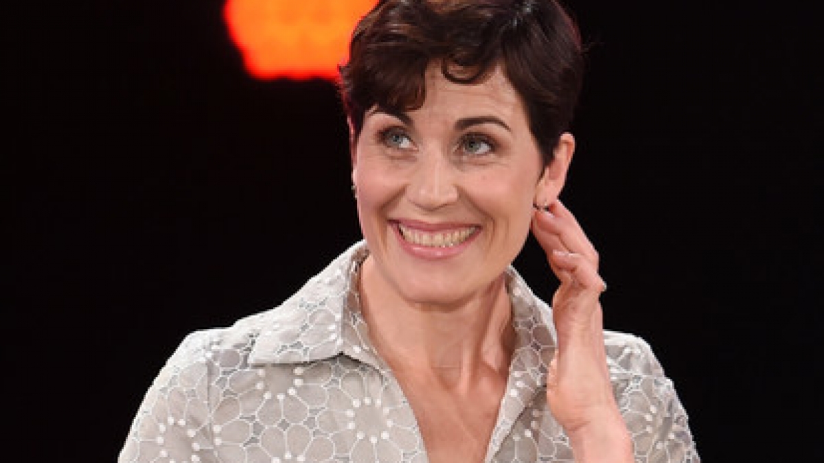 Schauspielerin Nina Kunzendorf erhielt im Juni 2016 den Bayerischen Fernsehpreis als beste Schauspielerin in einem Fernsehfilm. (Foto)