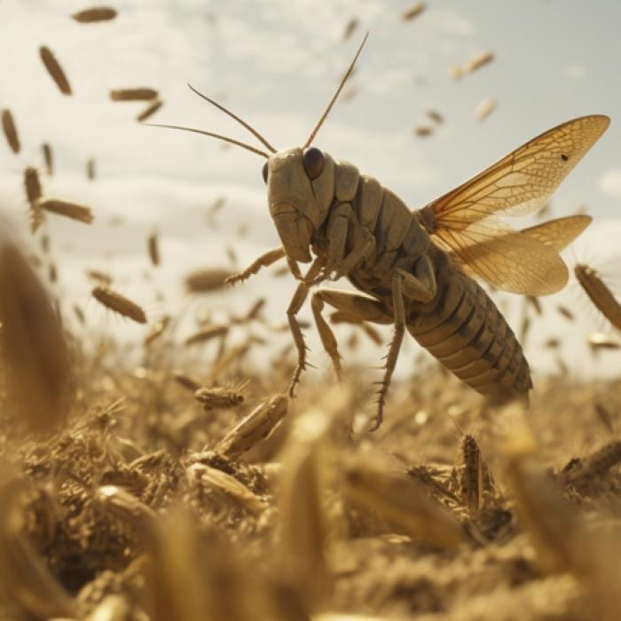 Plötzlich verdunkelt sich der Himmel! Apokalypse-Alarm nach Insektenplage