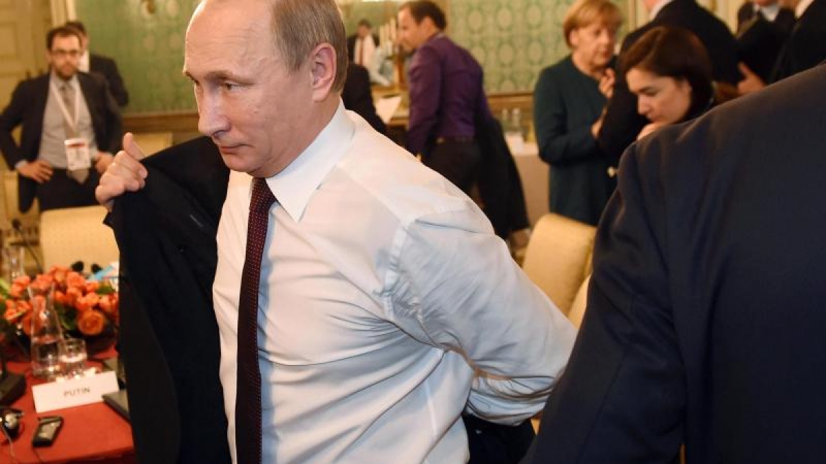 Leidet Russlands Pr&auml;sident Wladimir Putin an Krebs? (Foto)