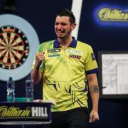 Diogo Portela wurde nach seinem Erstrundensieg bei der Darts-WM 2021 von Emotionen überwältigt.