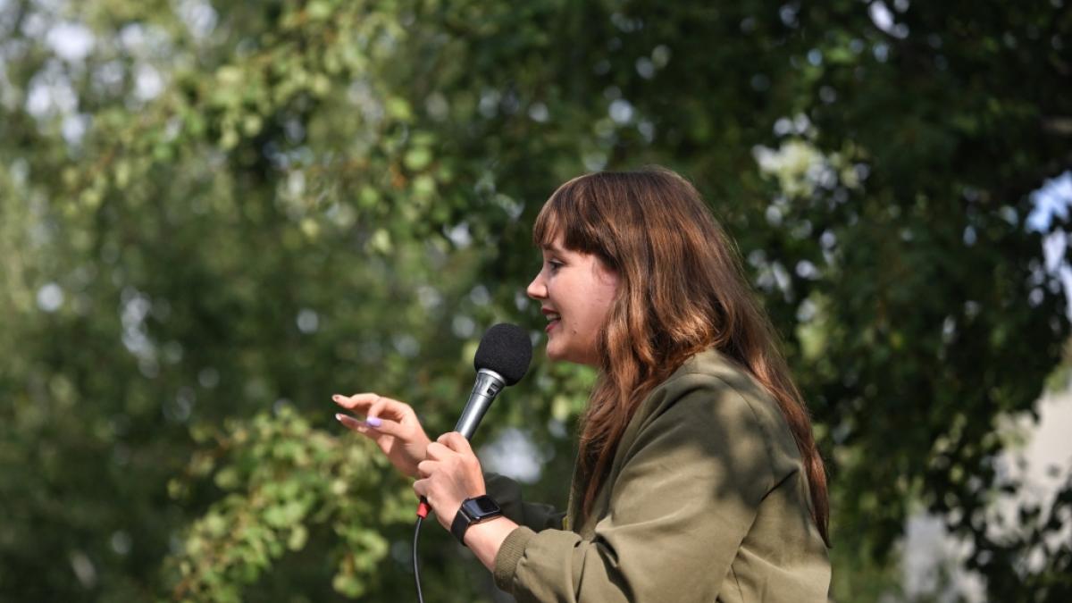 Ricarda Lang sprach sich auf Instagram klar gegen eine weitere Normalisierung der rechtsextremen AfD in Sachsen-Anhalt aus. (Foto)
