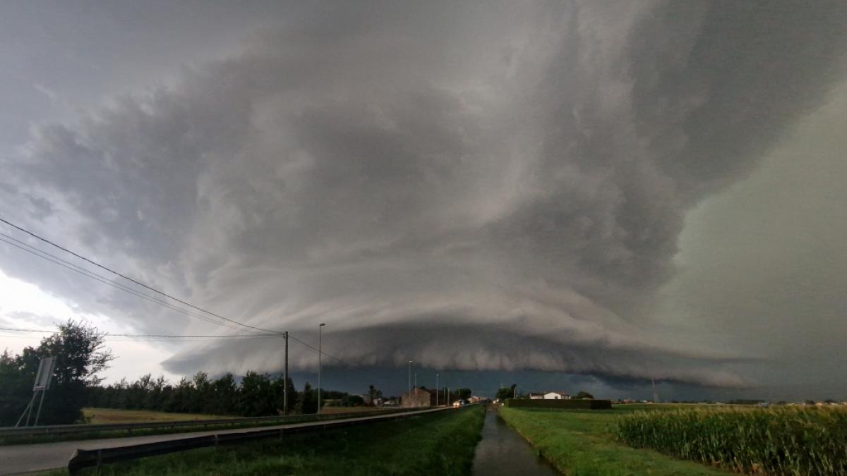 Erneut warnen Meteorologen vor schweren Unwettern in Norditalien. (Foto)