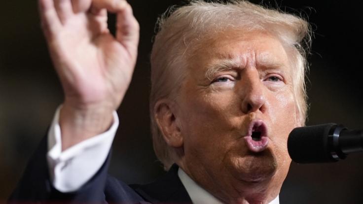 Donald Trump will 2024 zum zweiten Mal zum US-Präsidenten gewählt werden.