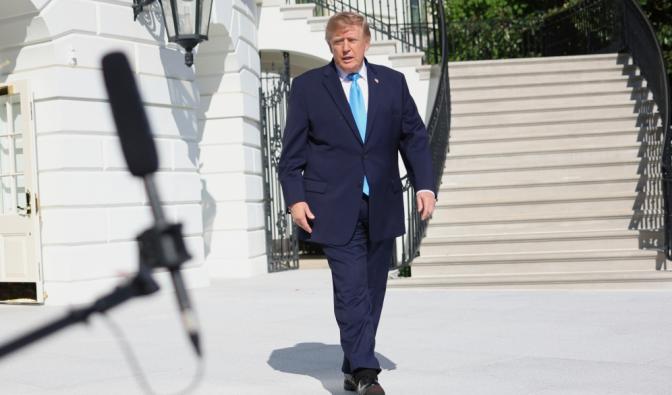 Donald Trump wütend