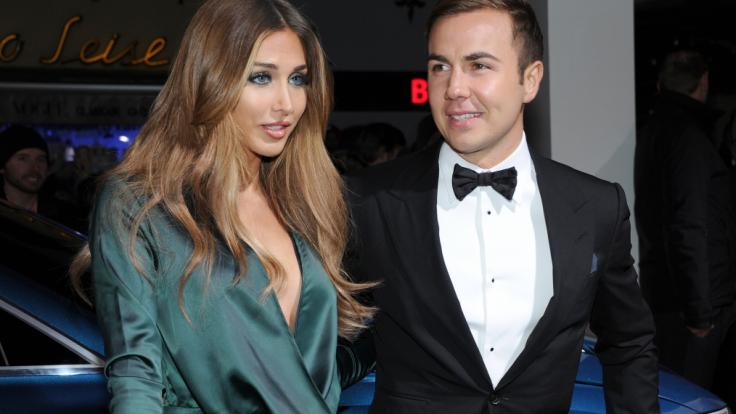 Ann-Kathrin Brömmel (28) mit Partner Mario Götze (25).
