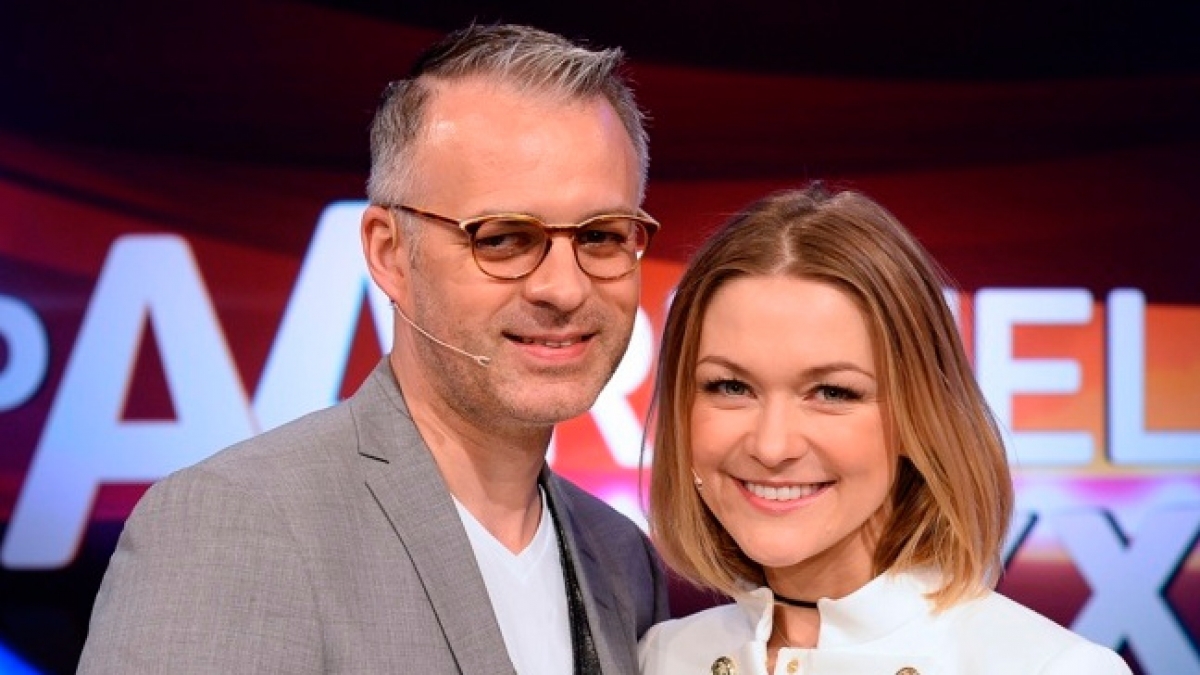 S&auml;ngerin Linda Hesse mit Ihrem Freund Andr&eacute; Franke. (Foto)
