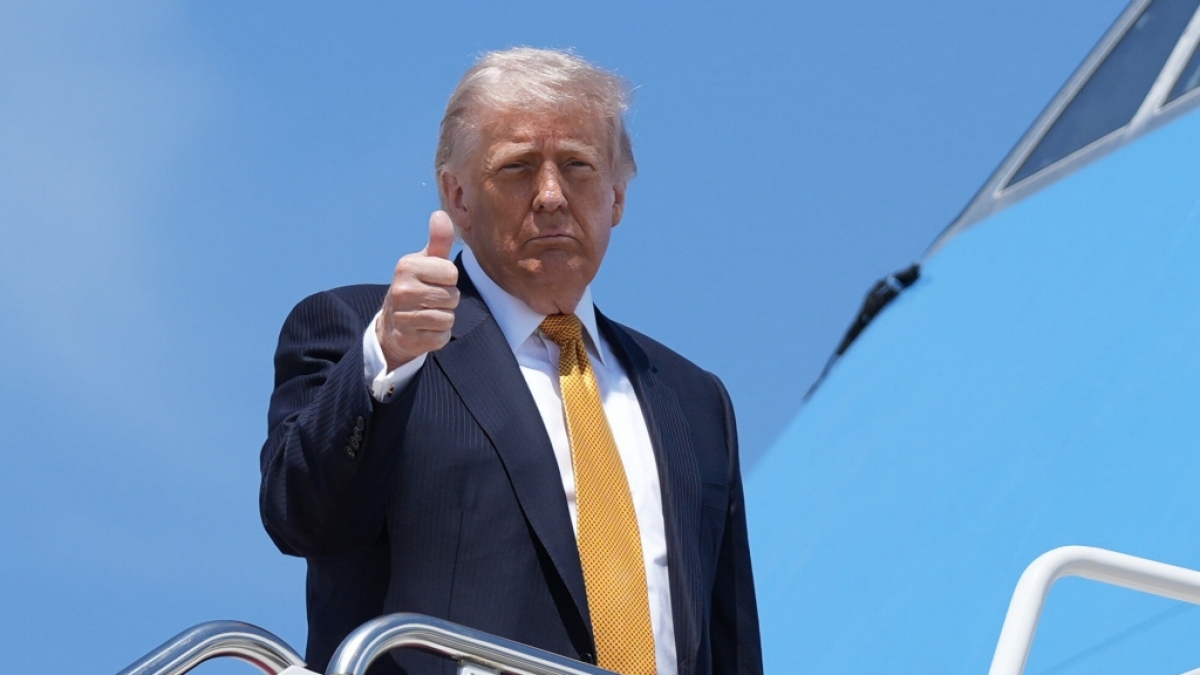 Donald Trump sagt, er ist nicht auf Hilfe angewiesen. (Foto)
