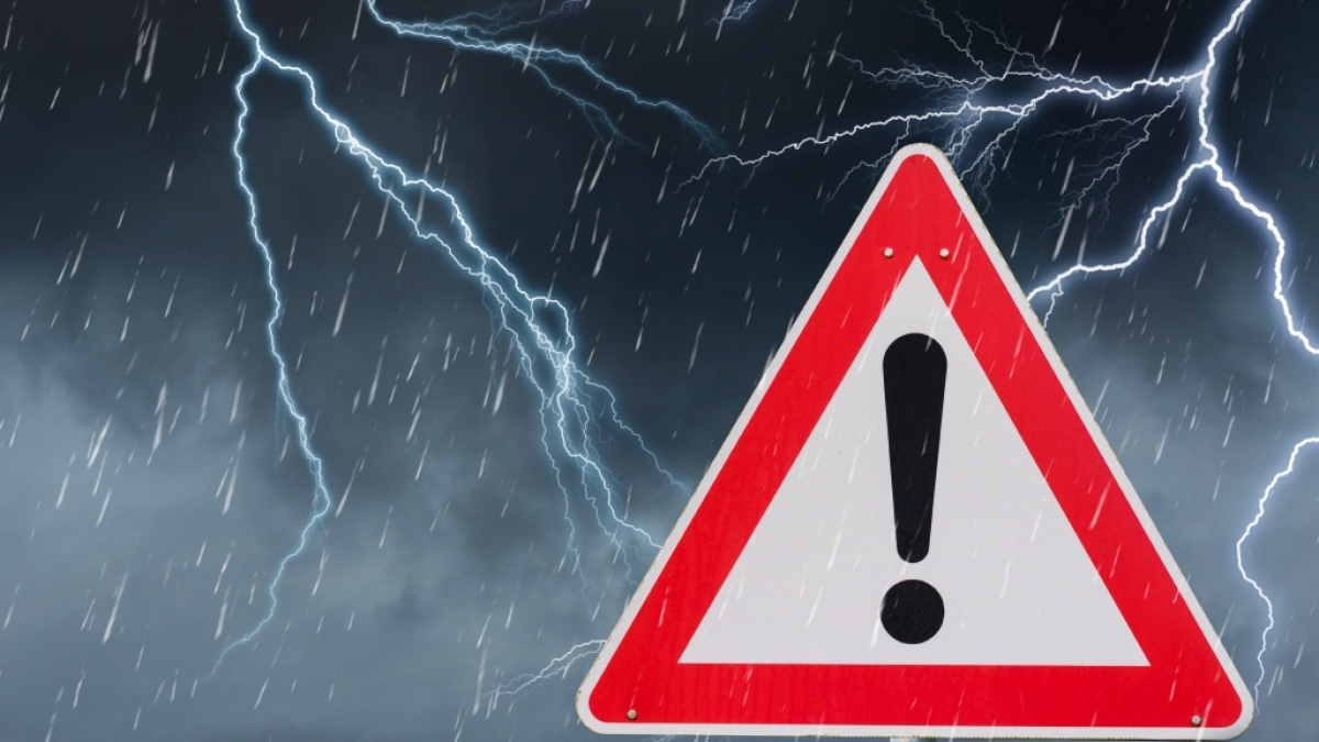 Auch am Samstag drohen in Deutschland wieder heftige Unwetter. (Foto)