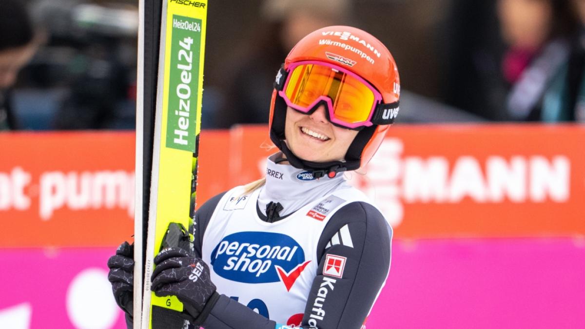 Die deutsche Skispringerin Katharina Schmid feierte in ihrer Sportart schon gro&szlig;e Erfolge. (Foto)