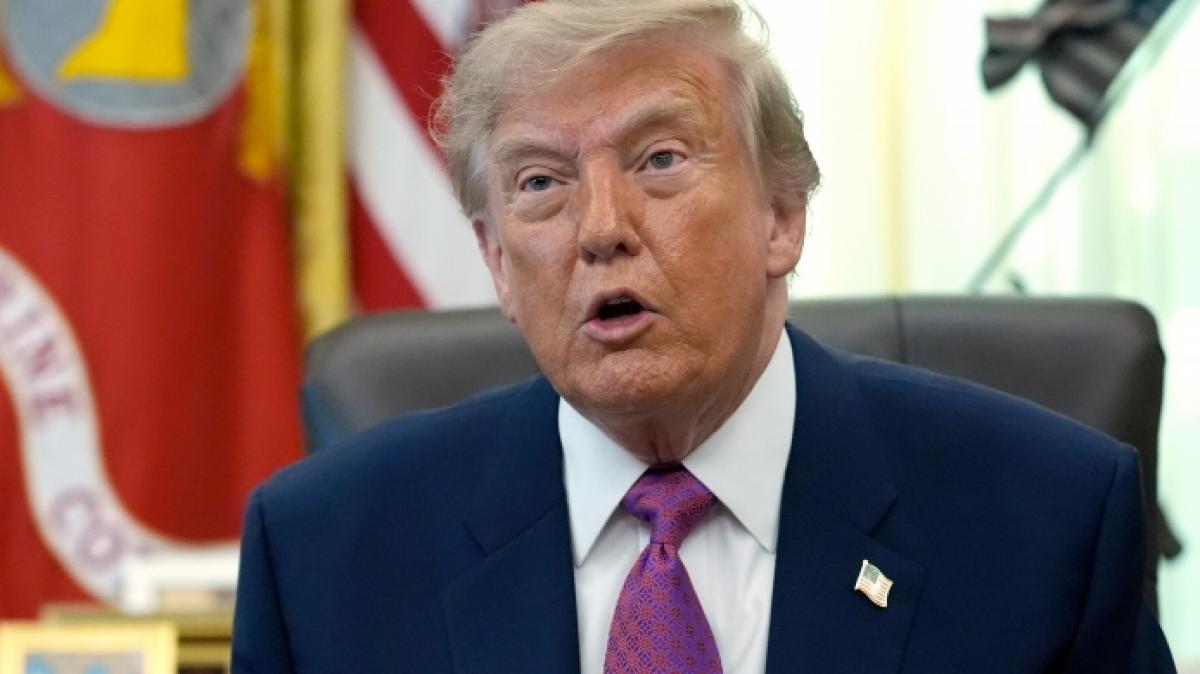 Donald Trump hat wieder Ziele im Iran angegriffen. (Foto)