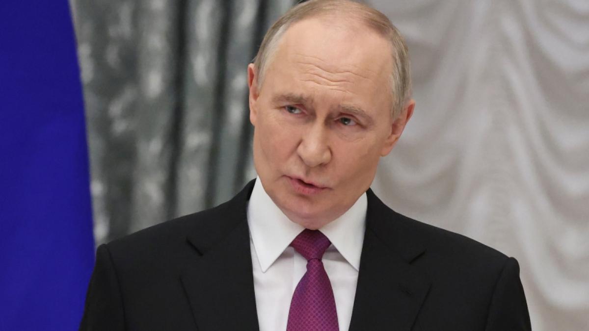 Wladimir Putin f&uuml;hrt seit Februar 2022 Krieg gegen die Ukraine. (Foto)