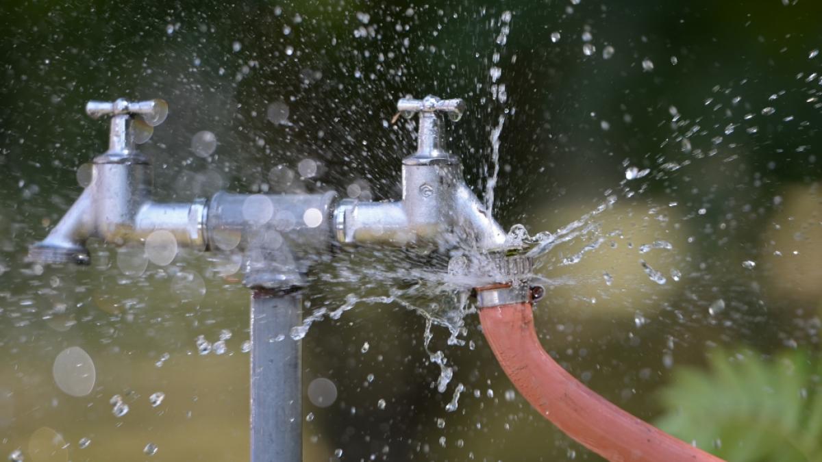 Das Wasser im Gartenschlauch kann so hei&szlig; werden, dass in Sekundenschnelle schwere Verbrennungen entstehen k&ouml;nnen. (Foto)