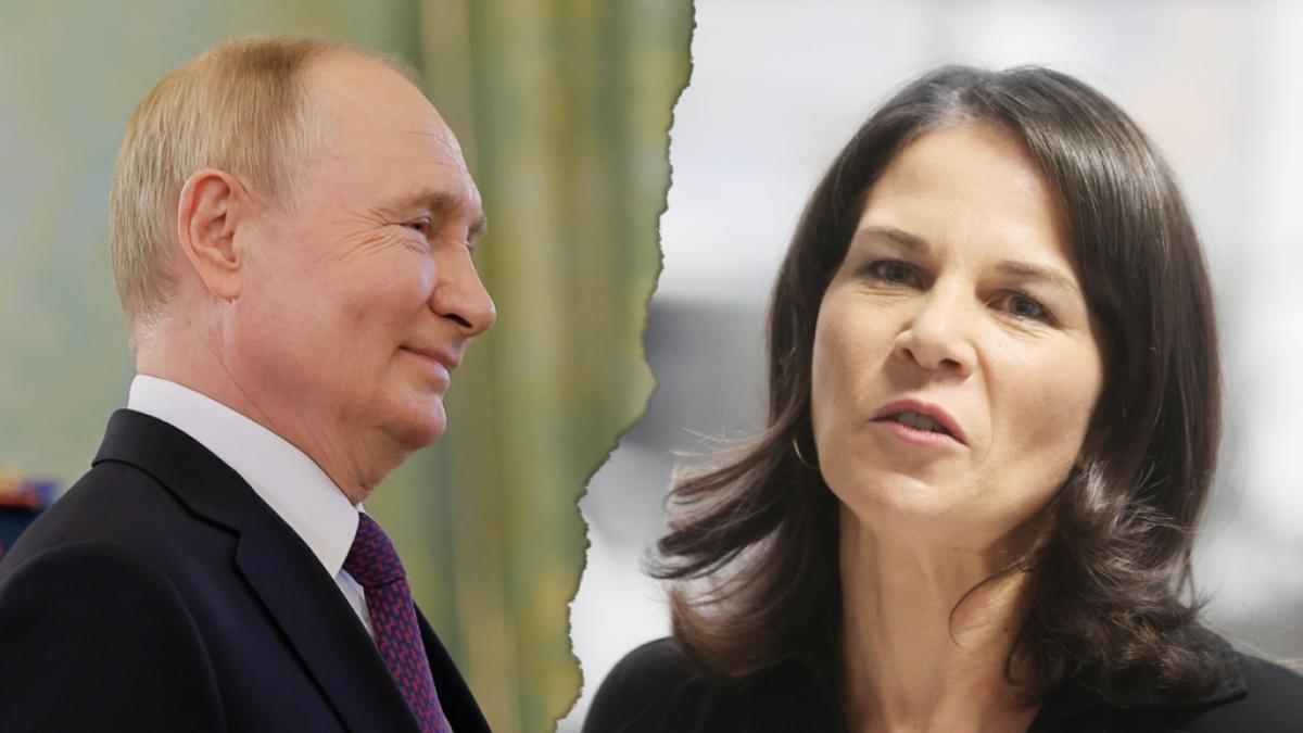 Annalena Baerbock erhebt schwere Vorw&uuml;rfe gegen Wladimir Putin. (Foto)