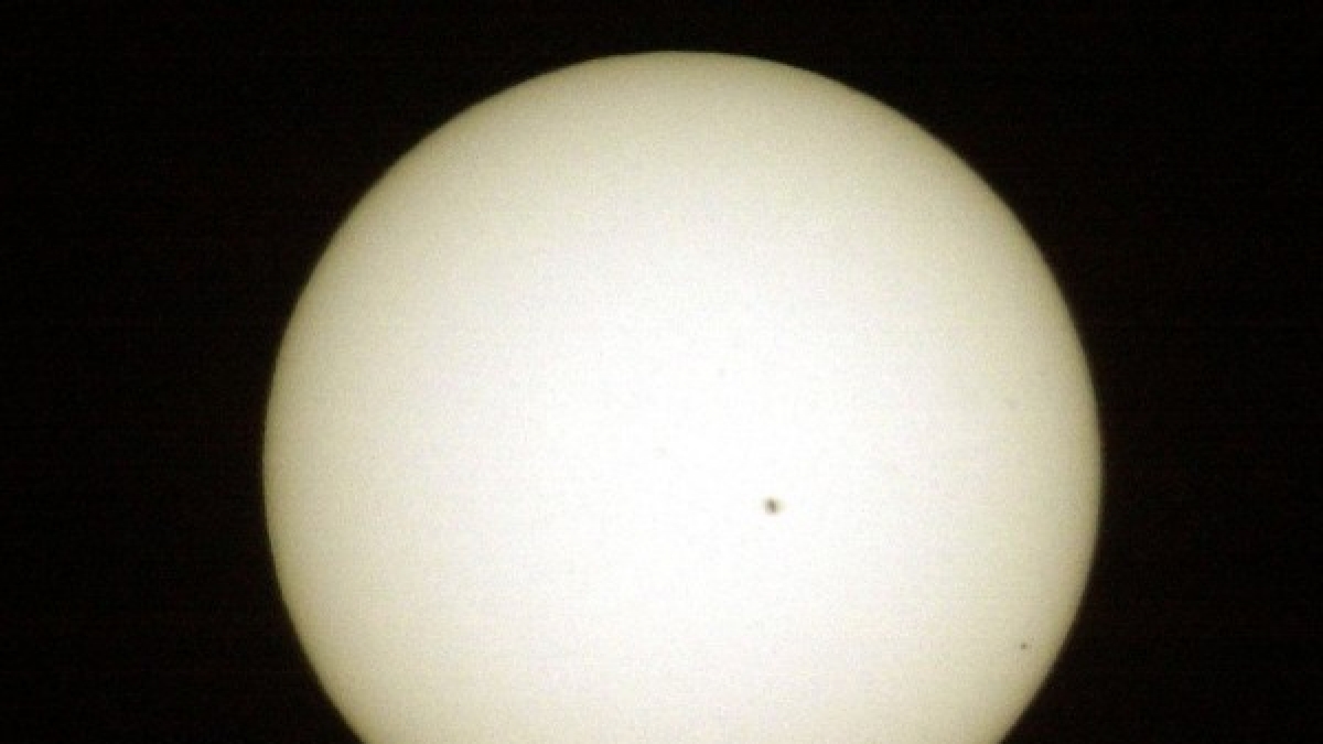 Am 9. Mai 2016 schiebt sich Merkur vor die Sonne. (Foto)