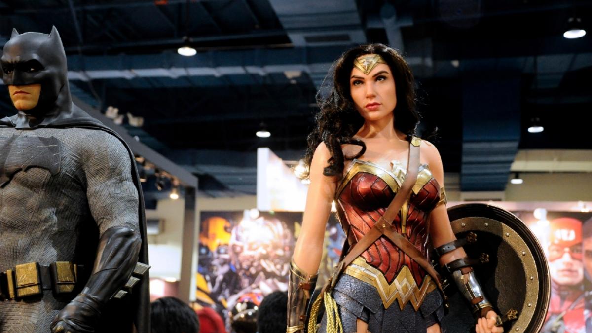 Heidi Klum erinnert mit ihrem Outfit ein wenig an die Superhelden-Figur "Wonder Woman". (Foto)
