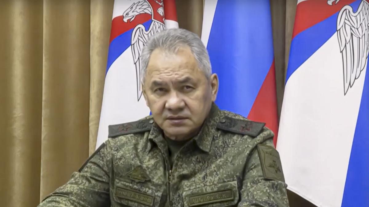Der russische Verteidigungsminister Sergej Schoigu k&uuml;ndigte den R&uuml;ckzug aus Cherson an. Auf der Krim baut die Kreml-Armee unterdessen neue Sch&uuml;tzengr&auml;ben. (Foto)