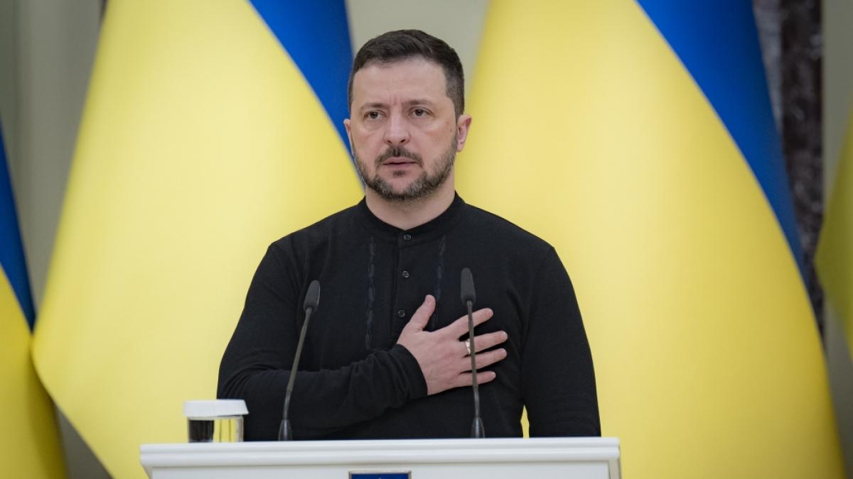 Wolodymyr Selenskyj am 8. November 2024. (Foto)