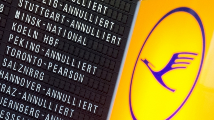 Die Lufthansa hat 1300 Flüge gestrichen.