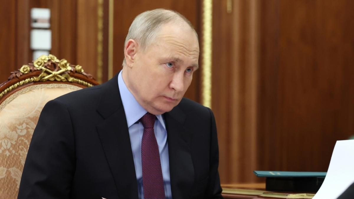 Wladimir Putin f&uuml;hrt seit Februar 2022 Krieg gegen die Ukraine. (Foto)