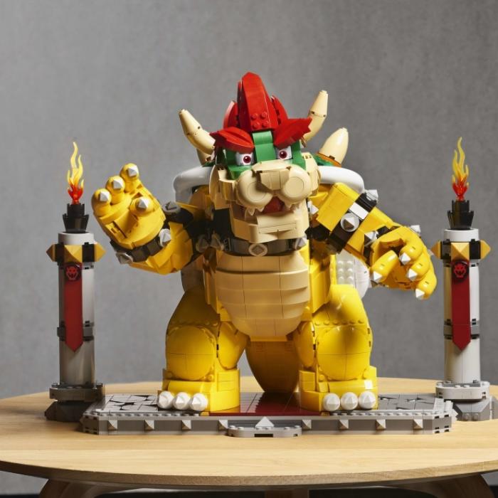 Der mächtige Bowser! Lego kündigt das größte Super-Mario-Set an