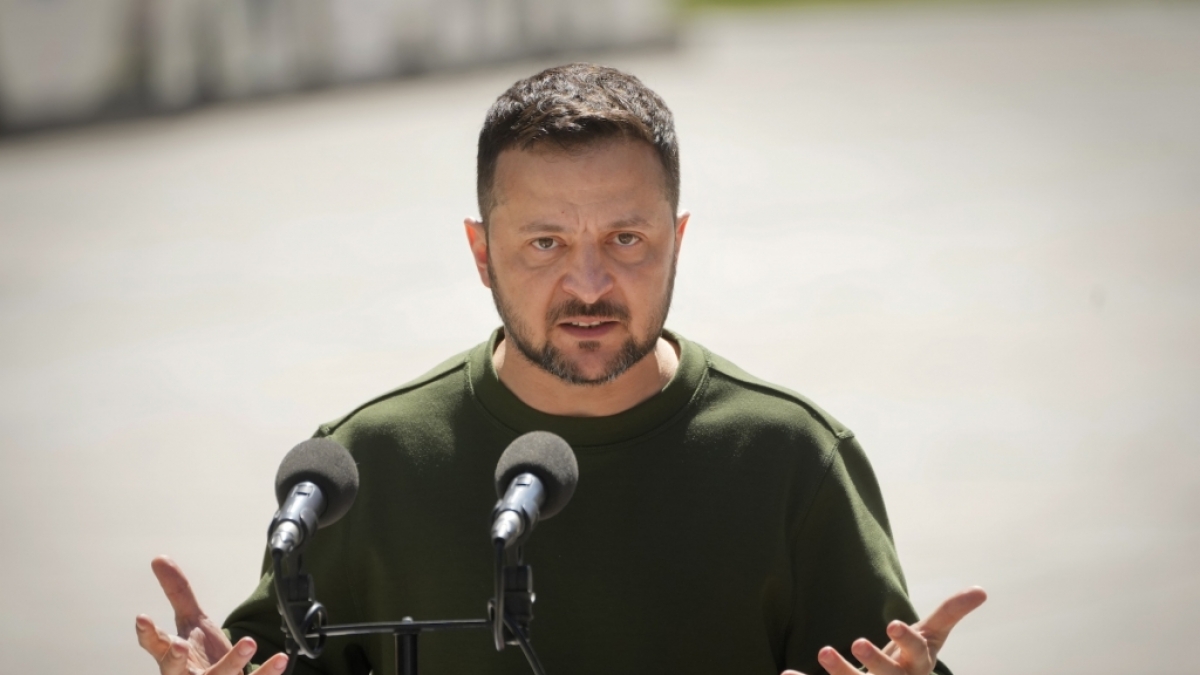 Aktuelle Nachrichten &uuml;ber Wolodymyr Selenskyj lesen Sie auf news.de. (Foto)