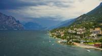 Unwetter sorgten am Gardasee für Chaos.