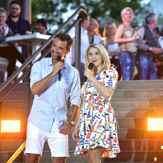 Wilde Klubbb3-Strandparty mit Florian Silbereisen und Beatrice Egli