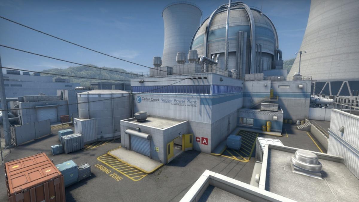 Schicker Anblick: Die Map Nuke in CS:GO handelt von einen Terroreinsatz in und um ein majestetisches Kernkraftwerk. (Foto)