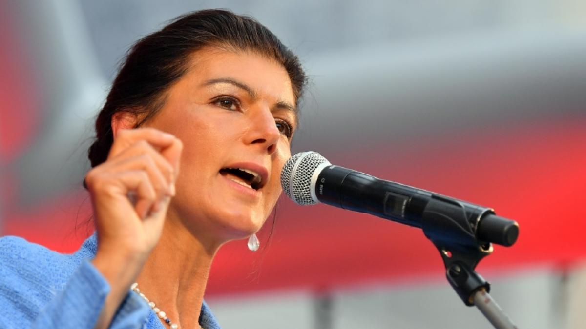 Sahra Wagenknecht sprach sich einmal mehr gegen die Impfpflicht aus. (Foto)